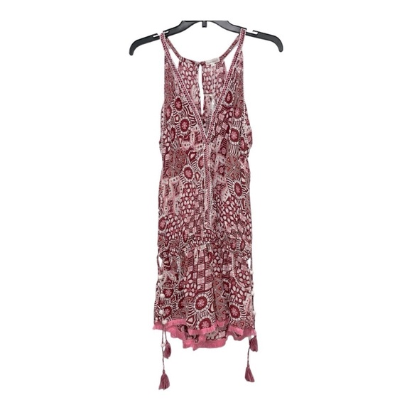 Poupette St Barth Nola Romper Red Tassel Size  Large - Picture 1 of 11